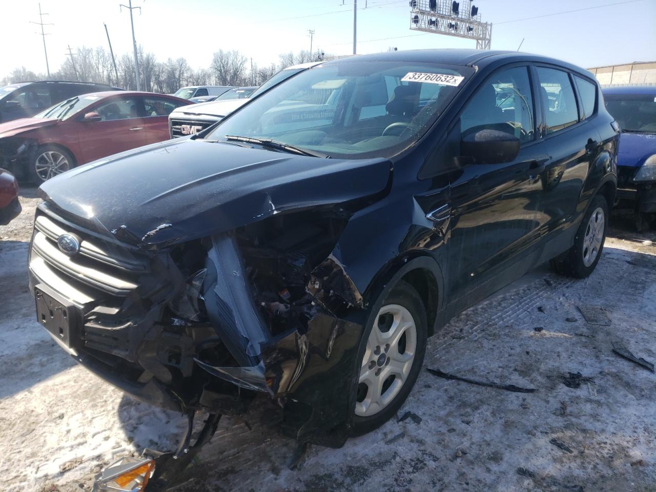 Photo 2 from auction – 2018 FORD ESCAPE S with VIN 1FMCU0F72JUA02733