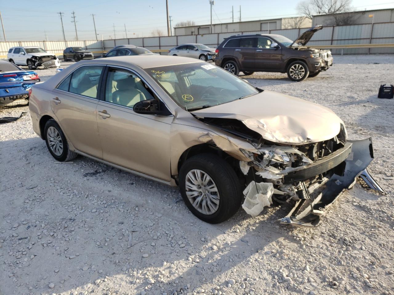 TOYOTA CAMRY BASE 2012 with VIN 4T4BF1FK1CR195482 - Photo from auction
