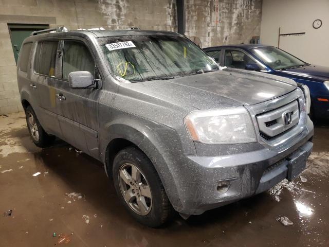 HONDA PILOT EXL 2011 with VIN 5FNYF3H55BB008067 - Photo from auction