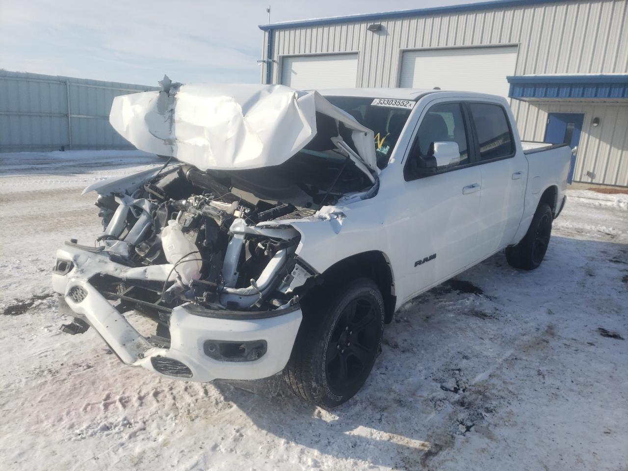 Photo 2 from auction – 2020 RAM 1500 BIG H with VIN 1C6SRFFT9LN234607