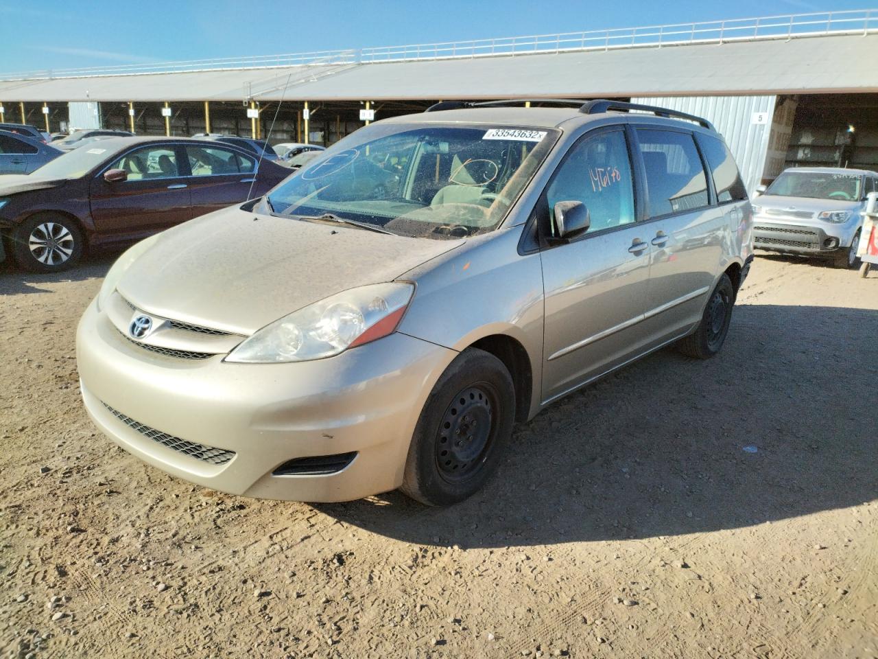 Photo 2 from auction – 2010 TOYOTA SIENNA CE with VIN 5TDKK4CC8AS304093