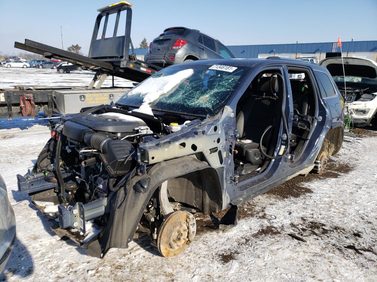 Photo 2 from auction – 2021 JEEP GRAND CHER with VIN 1C4RJFBG3MC703680