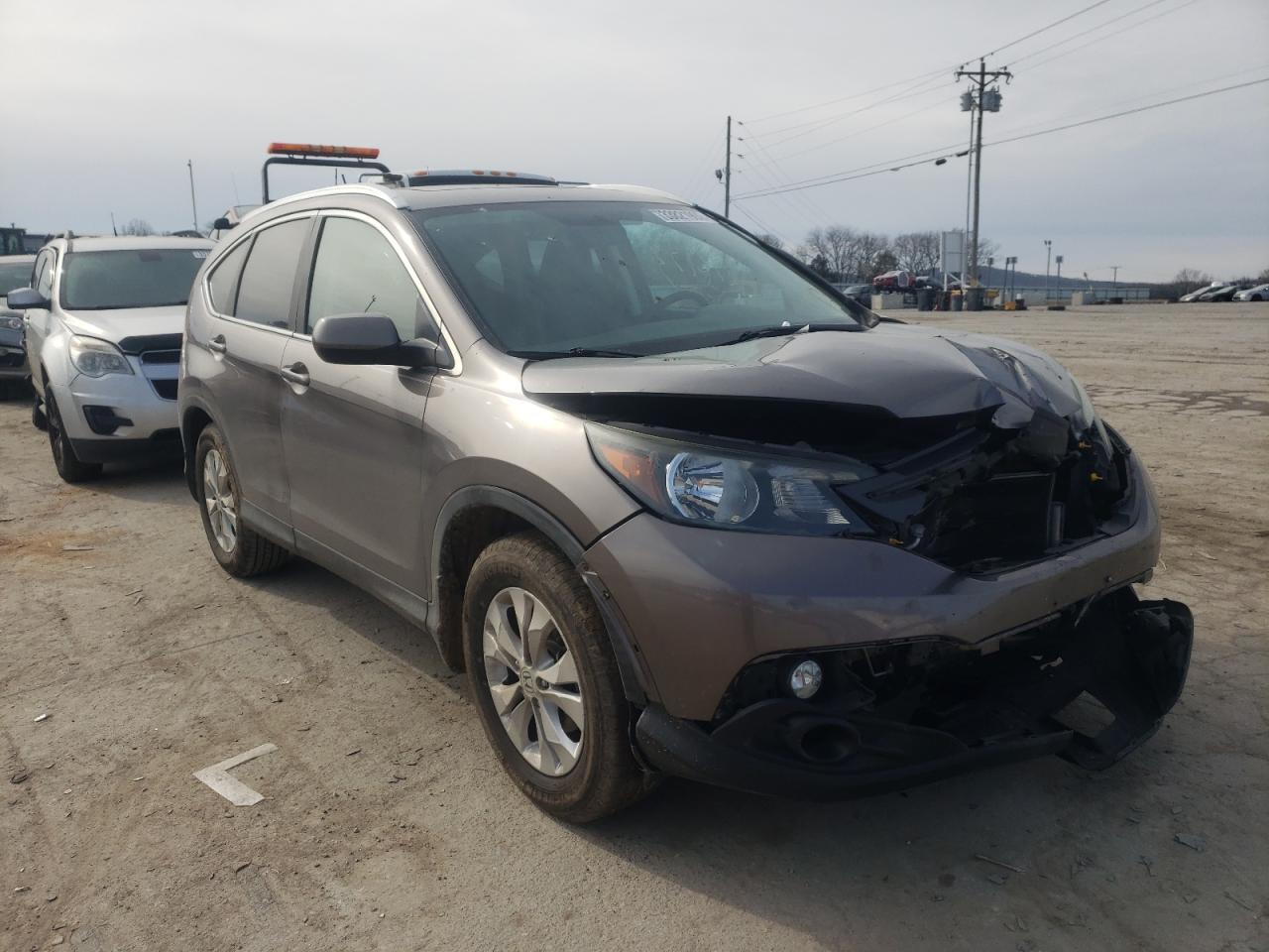 HONDA CR-V EXL 2012 with VIN 5J6RM3H78CL031945 - Photo from auction