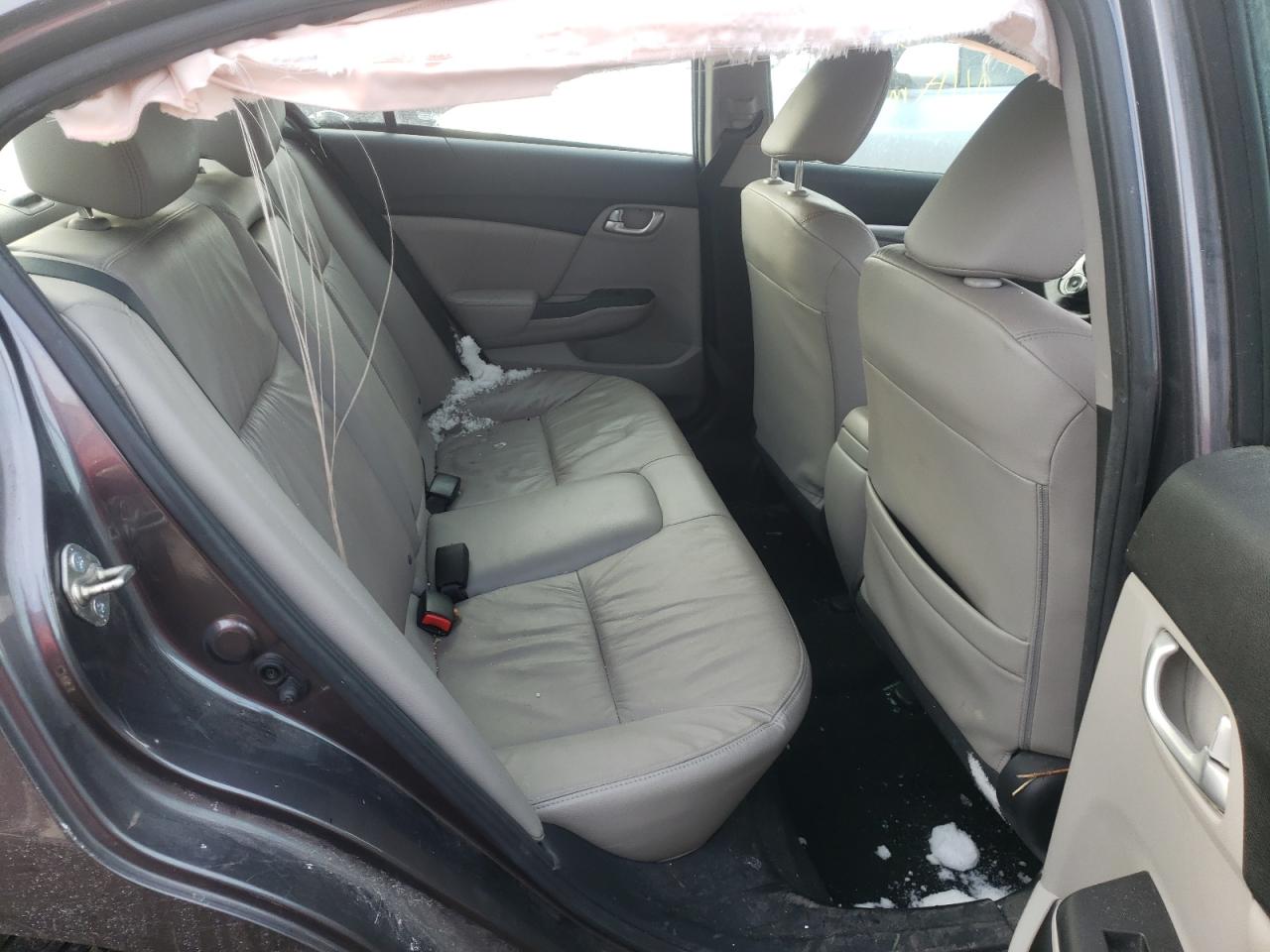 Photo 6 from auction – 2015 HONDA CIVIC EXL with VIN 2HGFB2F9XFH504969
