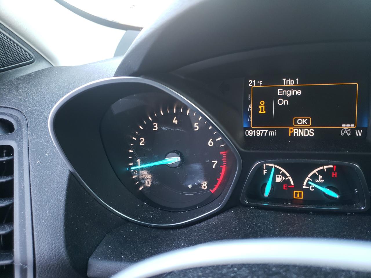 Photo 8 from auction – 2017 FORD ESCAPE SE with VIN 1FMCU0GD8HUE98412