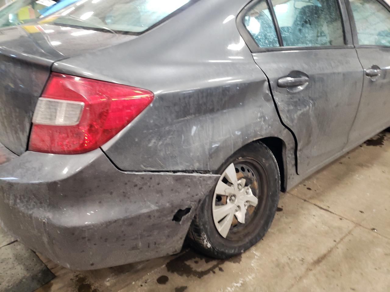 Photo 9 from auction – 2012 HONDA CIVIC with VIN 19XFB2F52CE098415