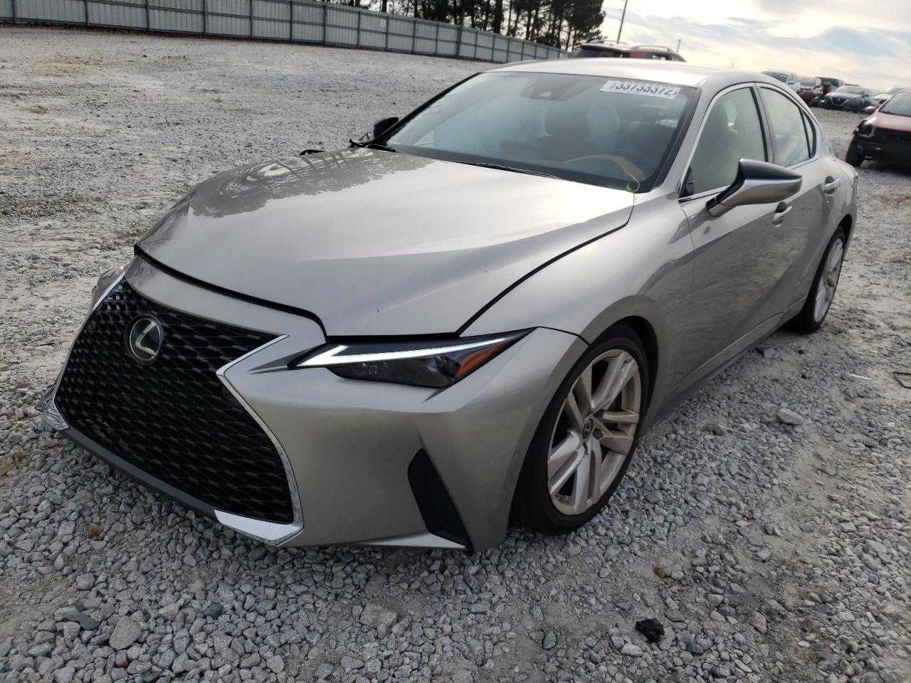 Photo 2 from auction – 2021 LEXUS IS with VIN JTHAA1D27M5116791
