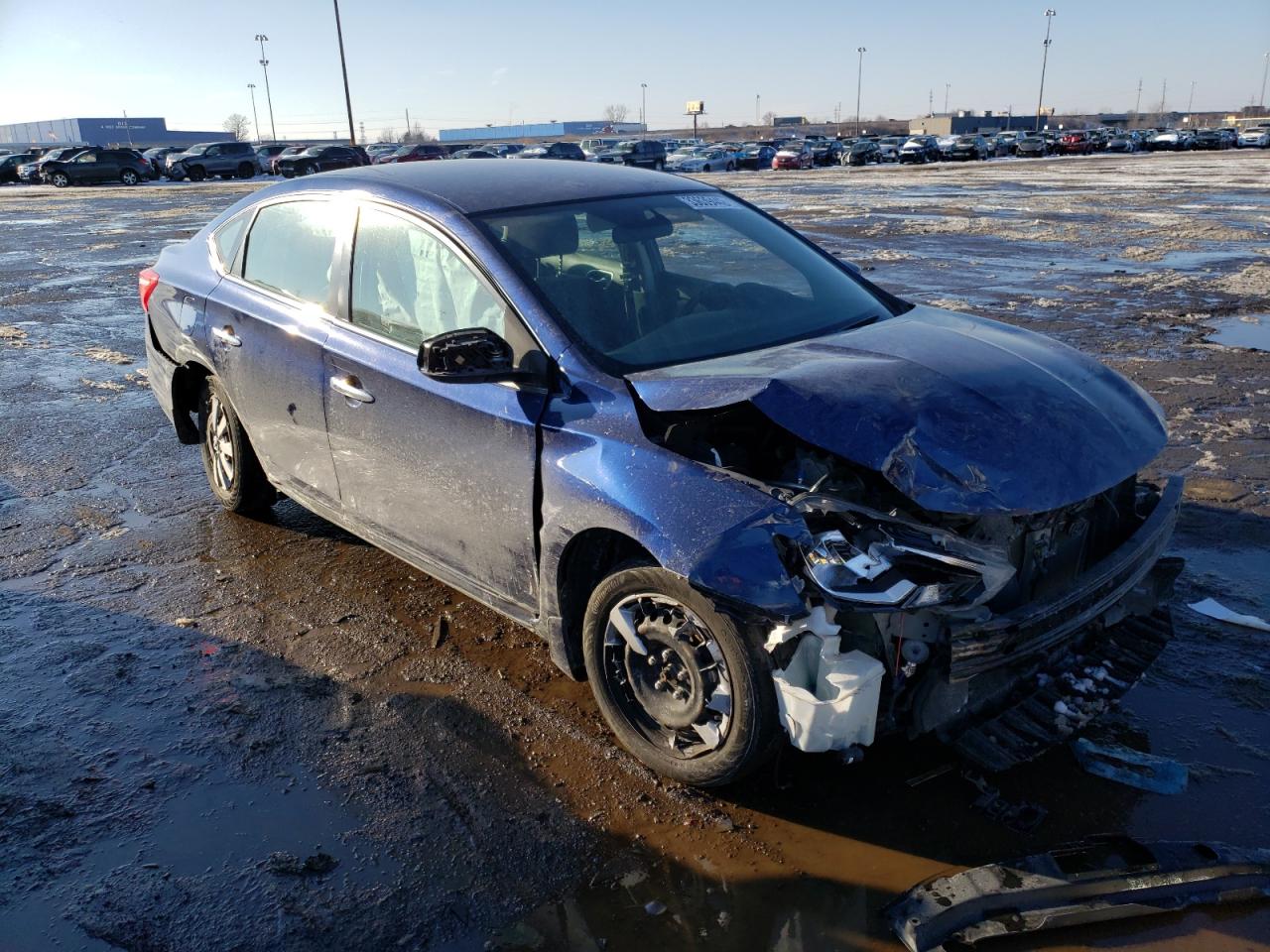 Photo 1 from auction – 2017 NISSAN SENTRA S with VIN 3N1AB7AP2HY266501