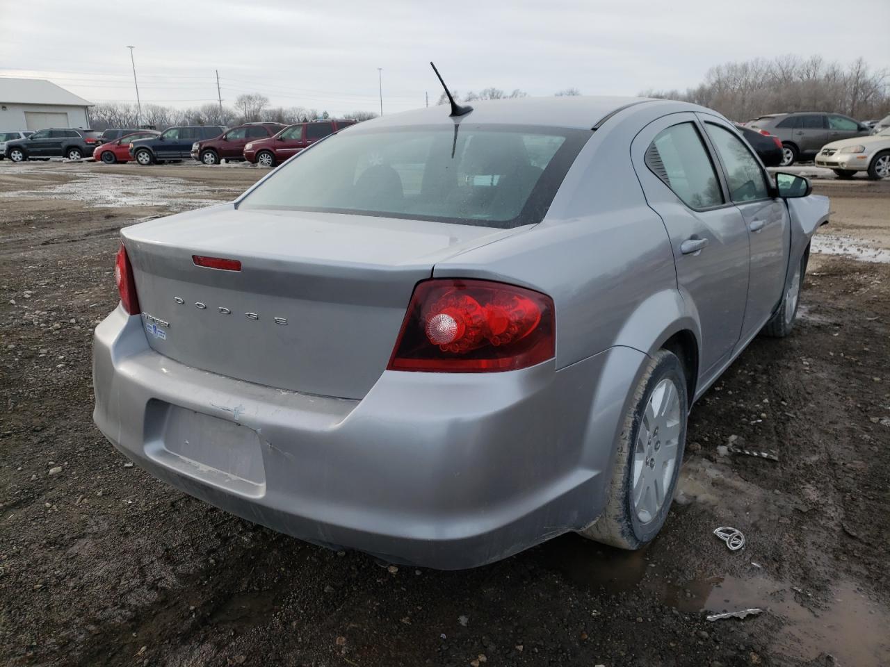 Photo 4 from auction – 2013 DODGE AVENGER SE with VIN 1C3CDZAB1DN530075