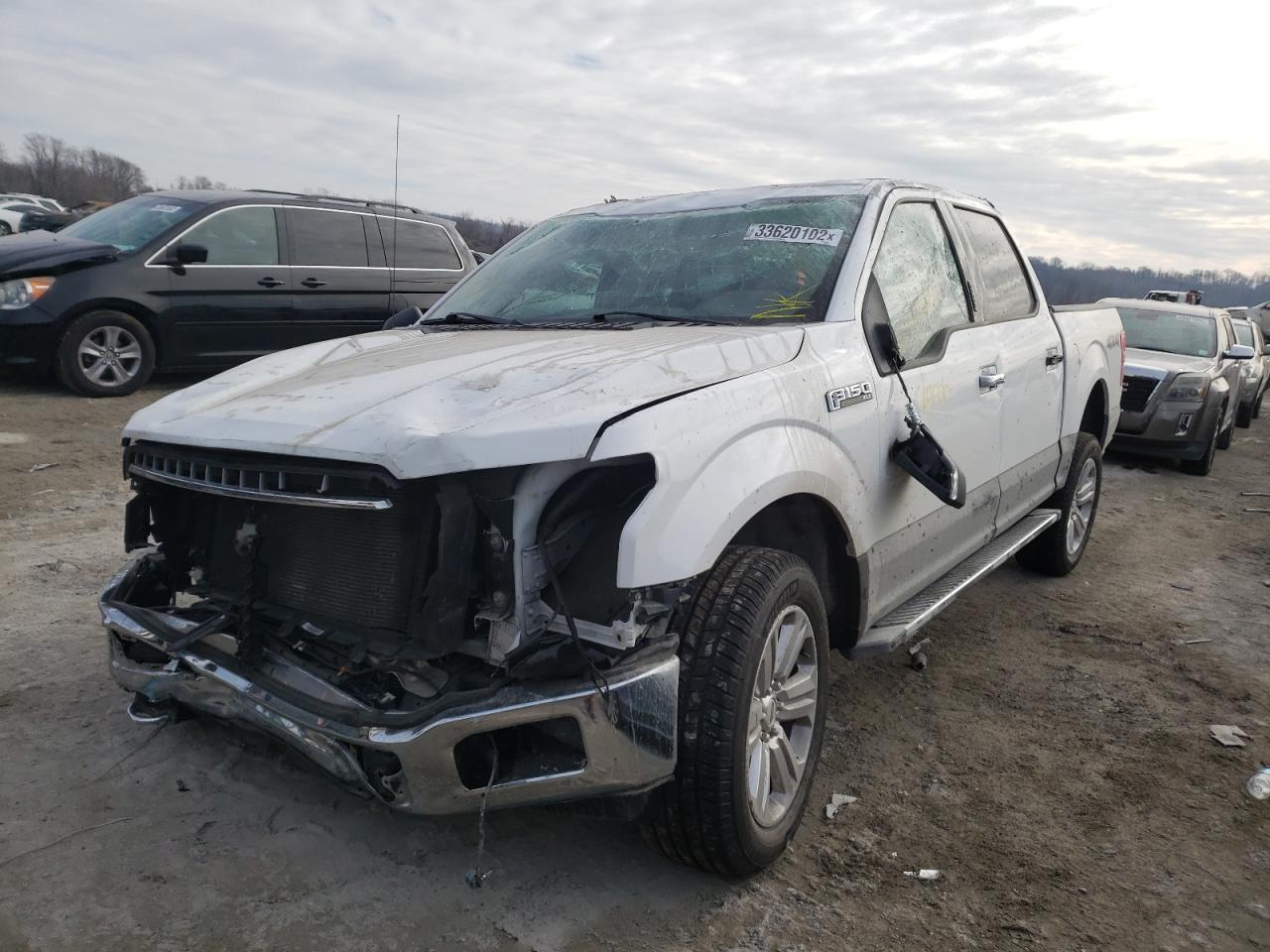 Photo 2 from auction – 2019 FORD F150 SUPER with VIN 1FTEW1E43KFC23235