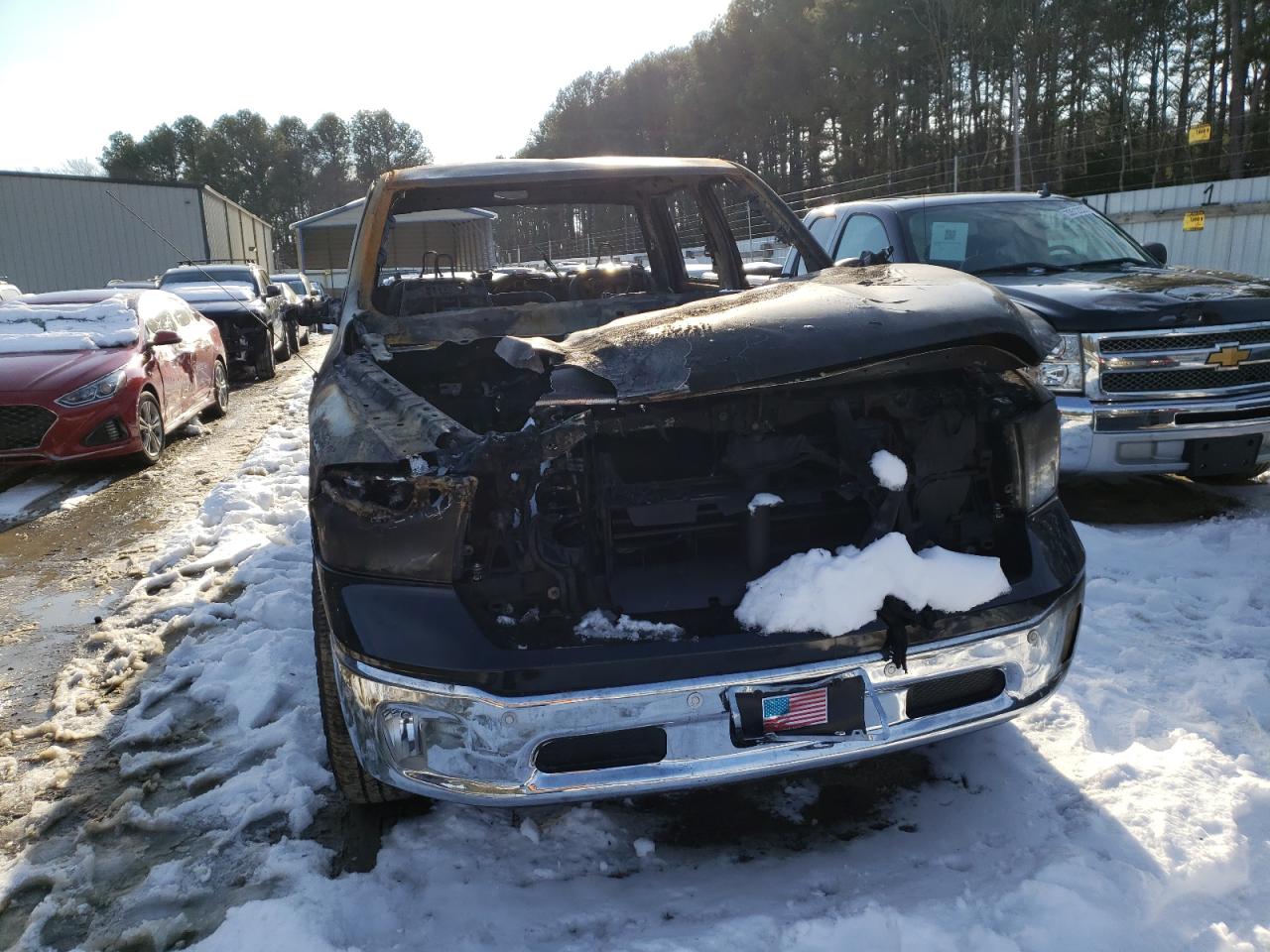 Photo 10 from auction – 2018 RAM 1500 SLT with VIN 1C6RR7LG9JS108760