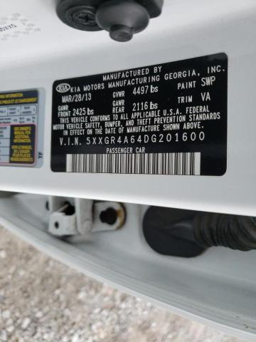 Photo 10 from auction – 2013 KIA OPTIMA SX with VIN 5XXGR4A64DG201600
