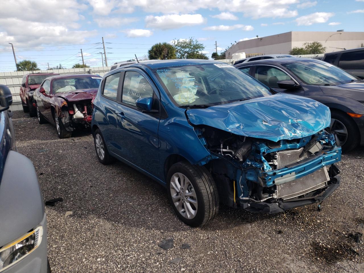 Photo 1 from auction – 2021 CHEVROLET SPARK 1LT with VIN KL8CD6SA4MC718514