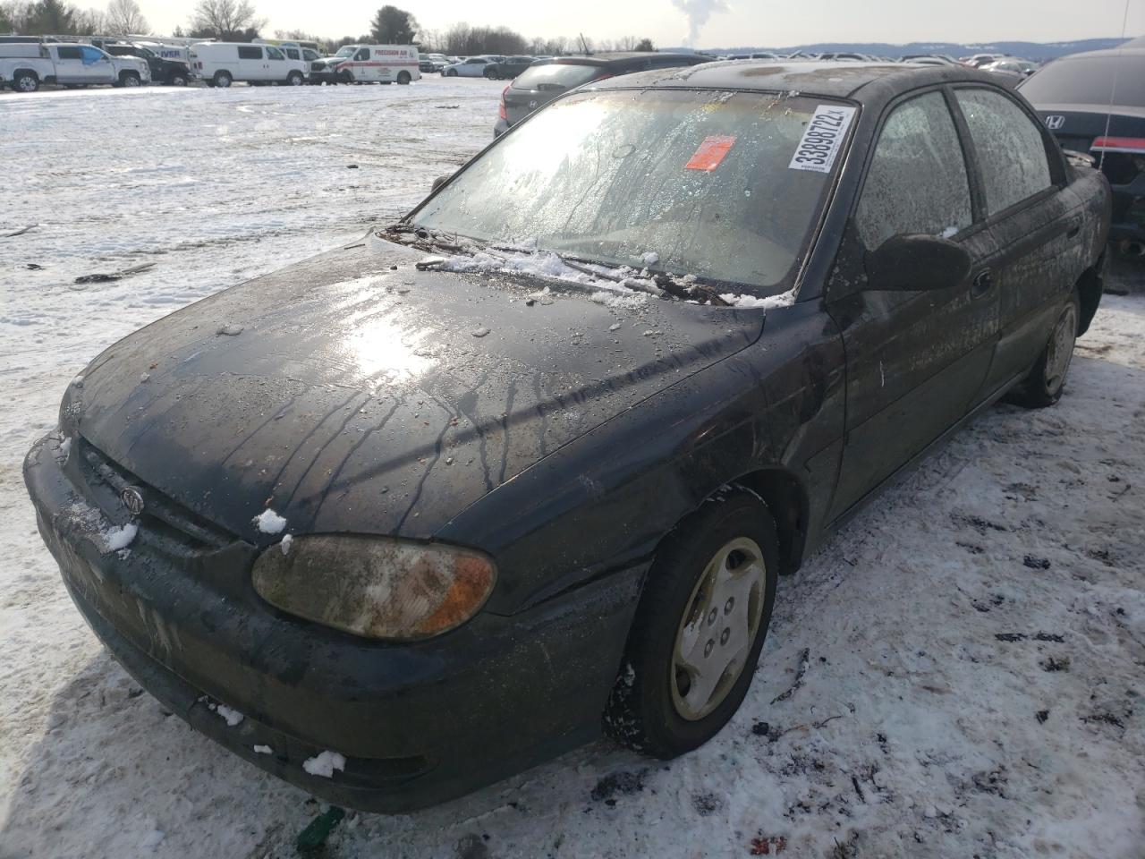Photo 2 from auction – 2001 KIA SEPHIA BAS with VIN KNAFB121215069774