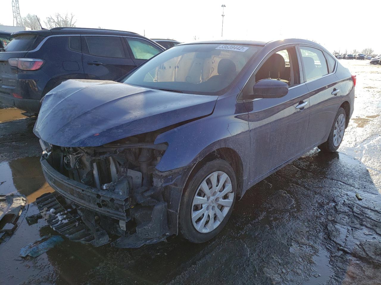 Photo 2 from auction – 2017 NISSAN SENTRA S with VIN 3N1AB7AP2HY266501