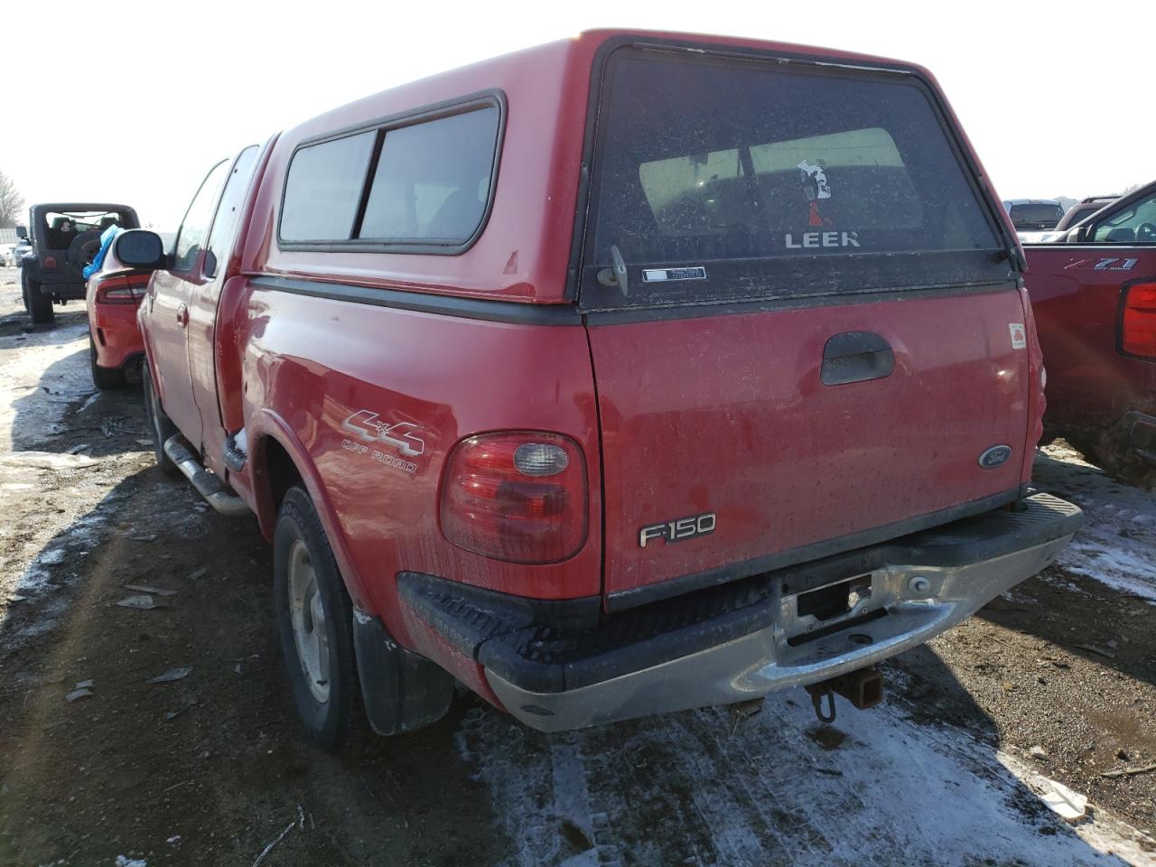 Photo 3 from auction – 2000 FORD F150 with VIN 2FTRX08LXYCA27180