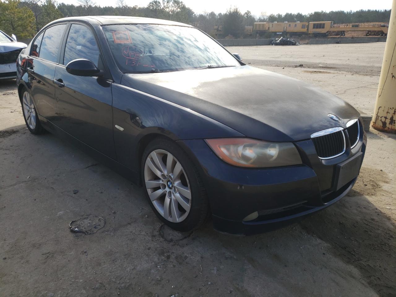 BMW 325 I 2006 with VIN WBAVB13506PT26021 - Photo from auction