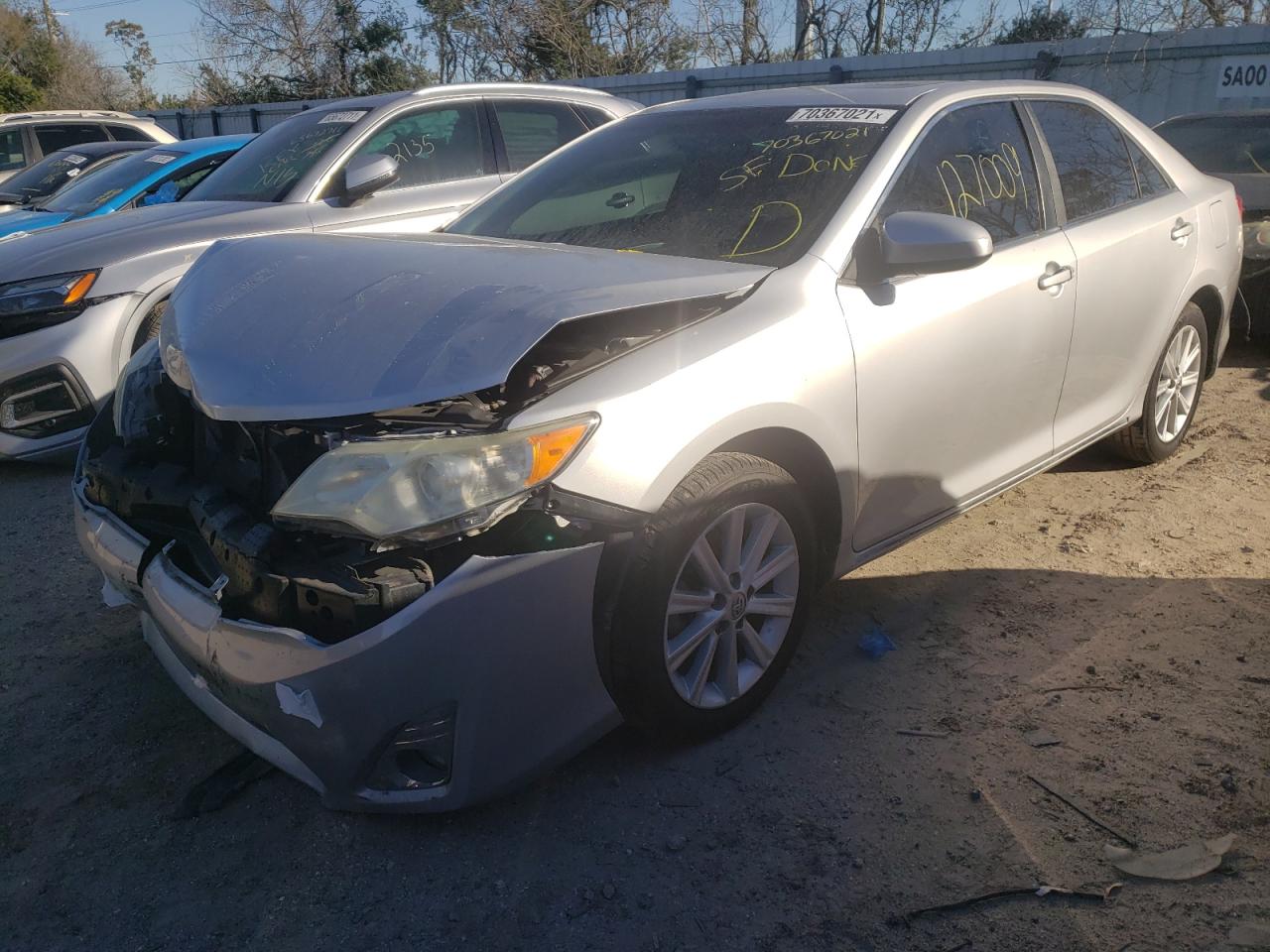 Photo 2 from auction – 2014 TOYOTA CAMRY with VIN 4T1BF1FK5EU400296