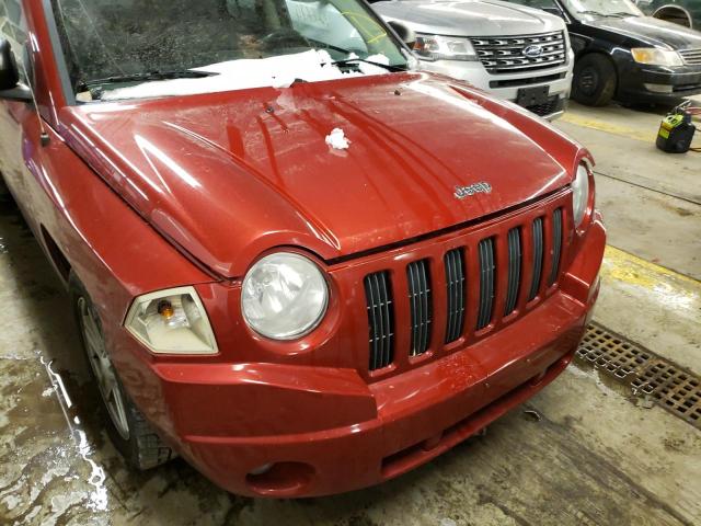Photo 9 from auction – 2007 JEEP COMPASS with VIN 1J8FT47W47D221938