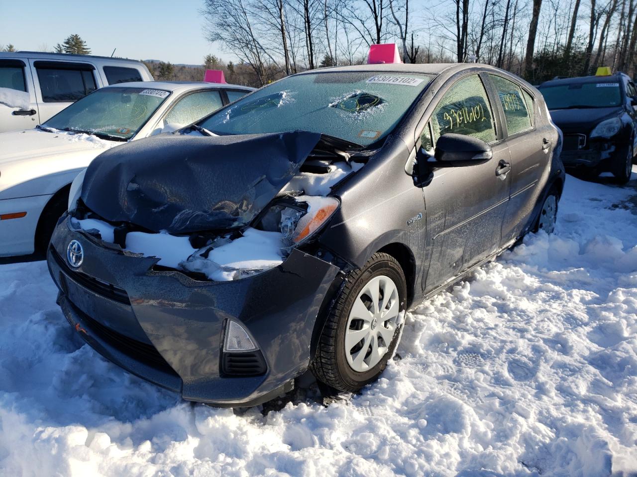 Photo 2 from auction – 2014 TOYOTA PRIUS C with VIN JTDKDTB35E1076434