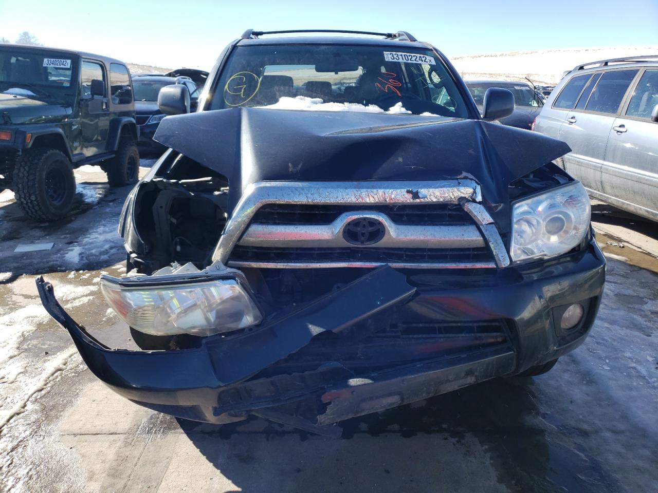 Photo 9 from auction – 2007 TOYOTA 4RUNNER SR with VIN JTEBU14R378097469