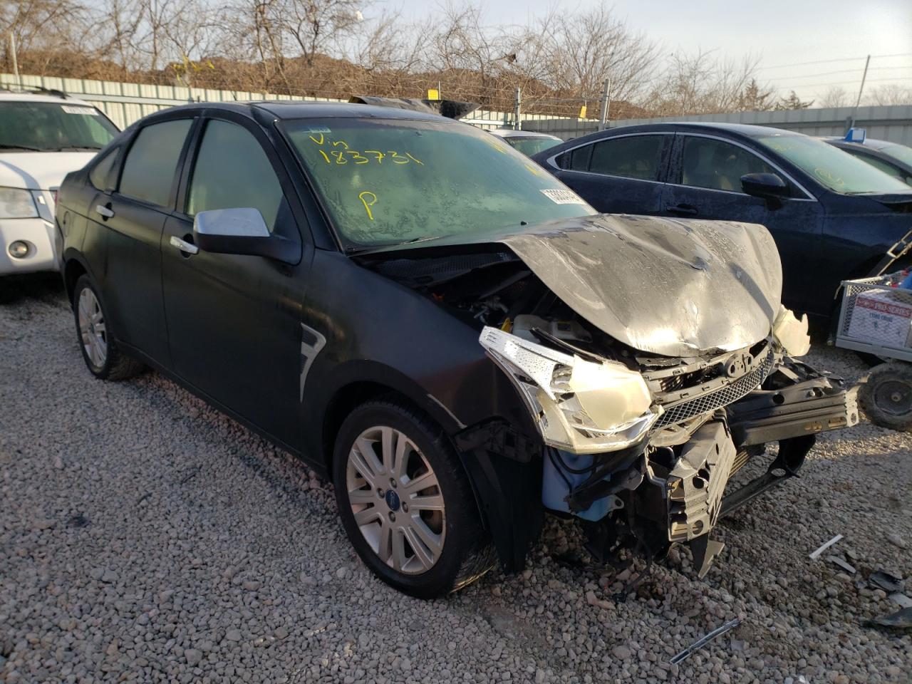 Photo 1 from auction – 2008 FORD FOCUS SE with VIN 1FAHP35N48W183731