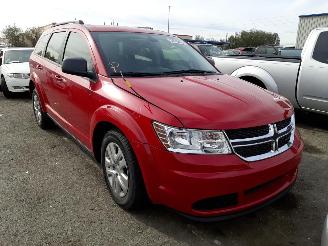 DODGE JOURNEY SE 2020 z numerem VIN 3C4PDCAB2LT237195 - Zdjęcie z aukcji