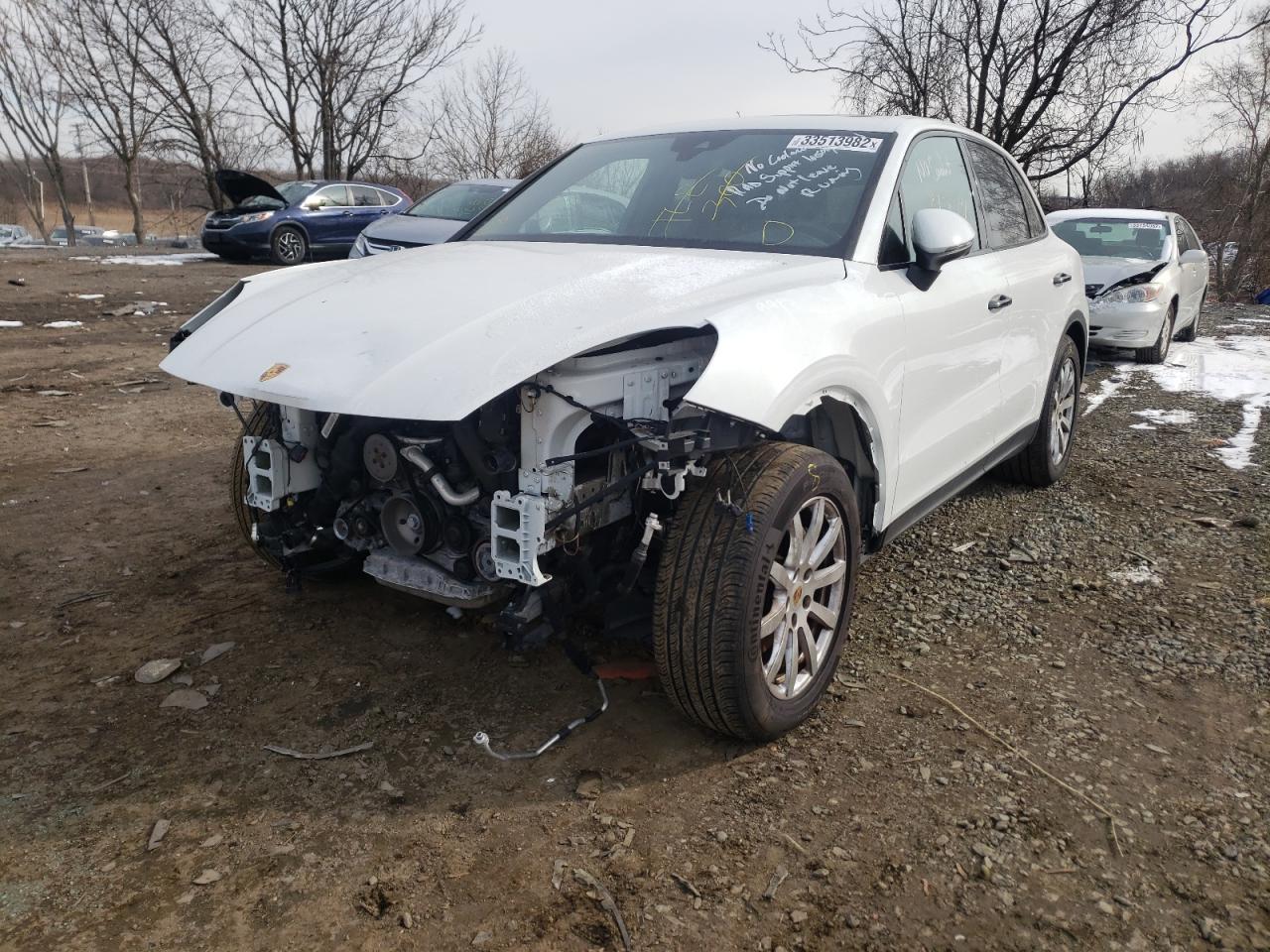 Photo 2 from auction – 2020 PORSCHE CAYENNE with VIN WP1AA2AY9LDA05419