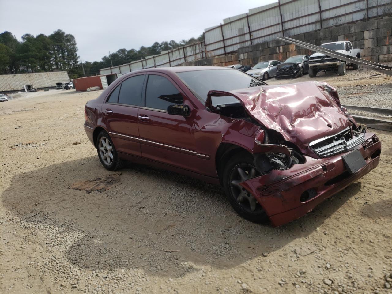 MERCEDES-BENZ C 320 2002 with VIN WDBRF64J62E003100 - Photo from auction