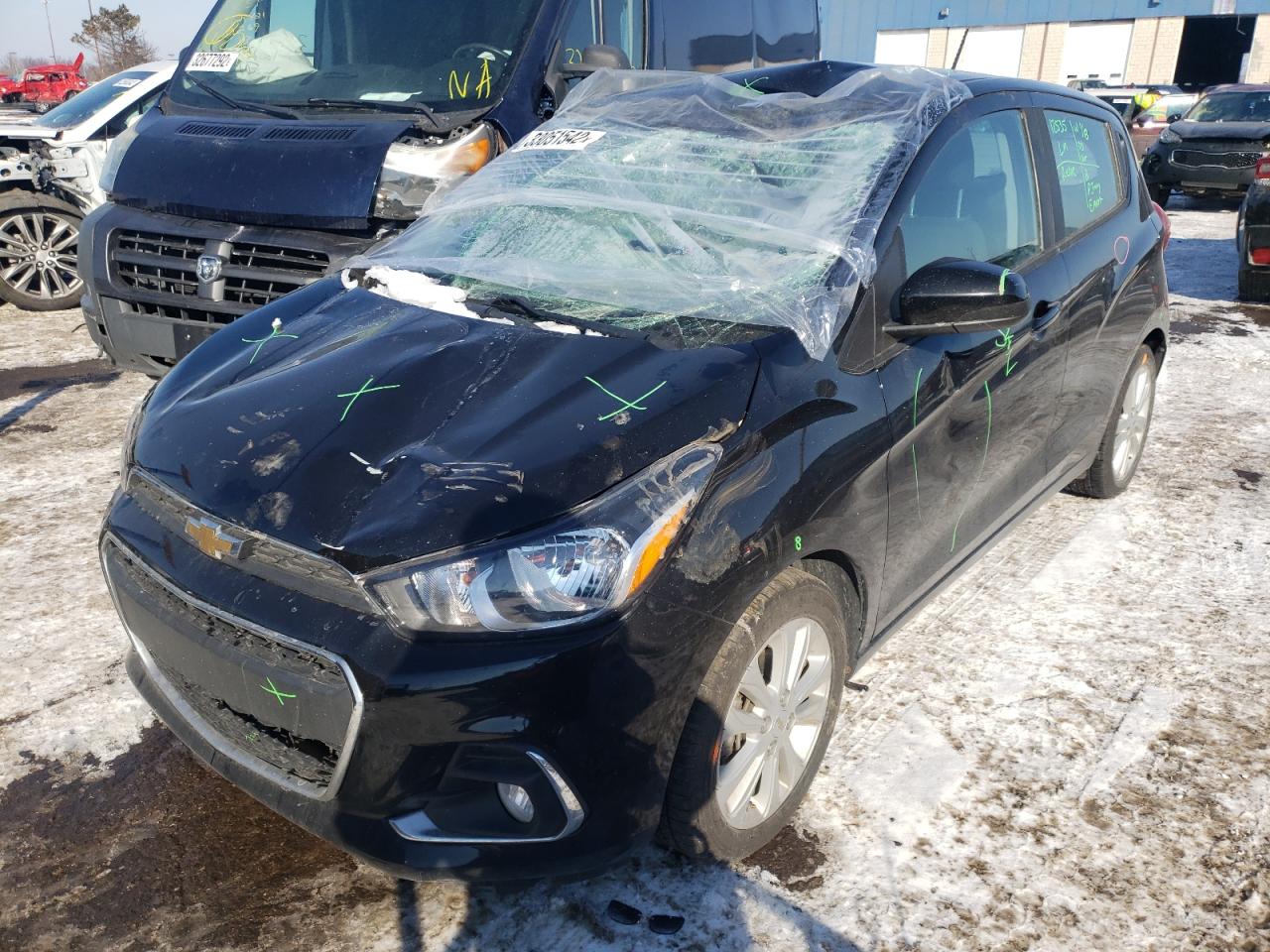 Photo 2 from auction – 2017 CHEVROLET SPARK 1LT with VIN KL8CD6SA8HC832537
