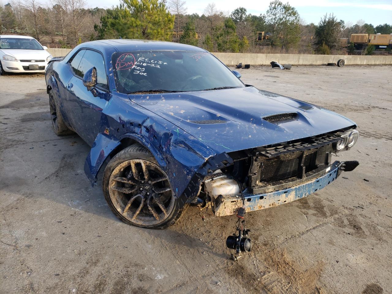 DODGE CHALLENGER 2021 with VIN 2C3CDZFJ6MH596517 - Photo from auction