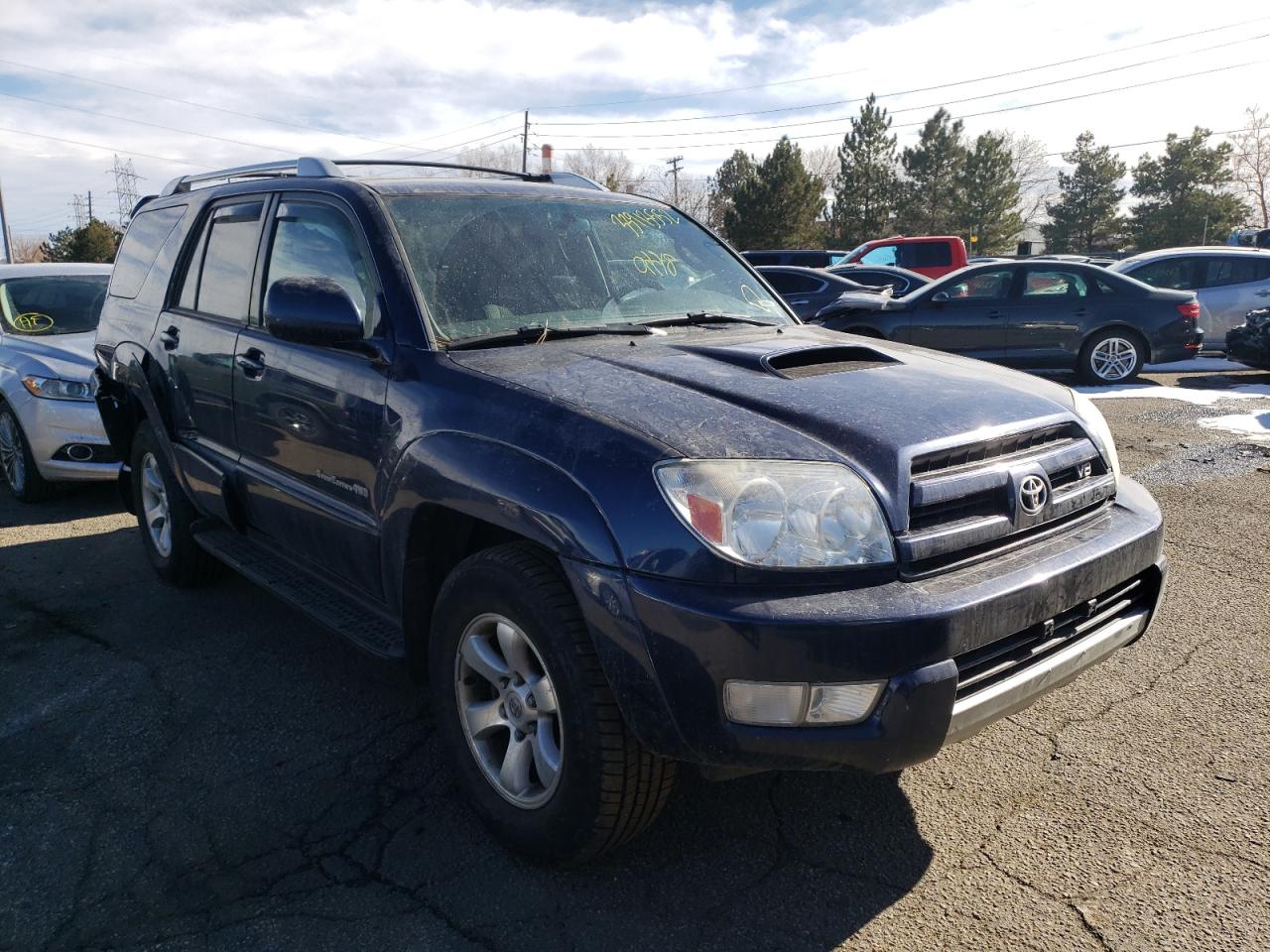 TOYOTA 4RUNNER SR 2003 with VIN JTEBT14R438006982 - Photo from auction