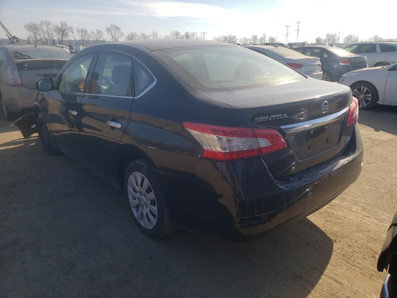 Photo 3 from auction – 2014 NISSAN SENTRA S with VIN 3N1AB7AP1EY207838