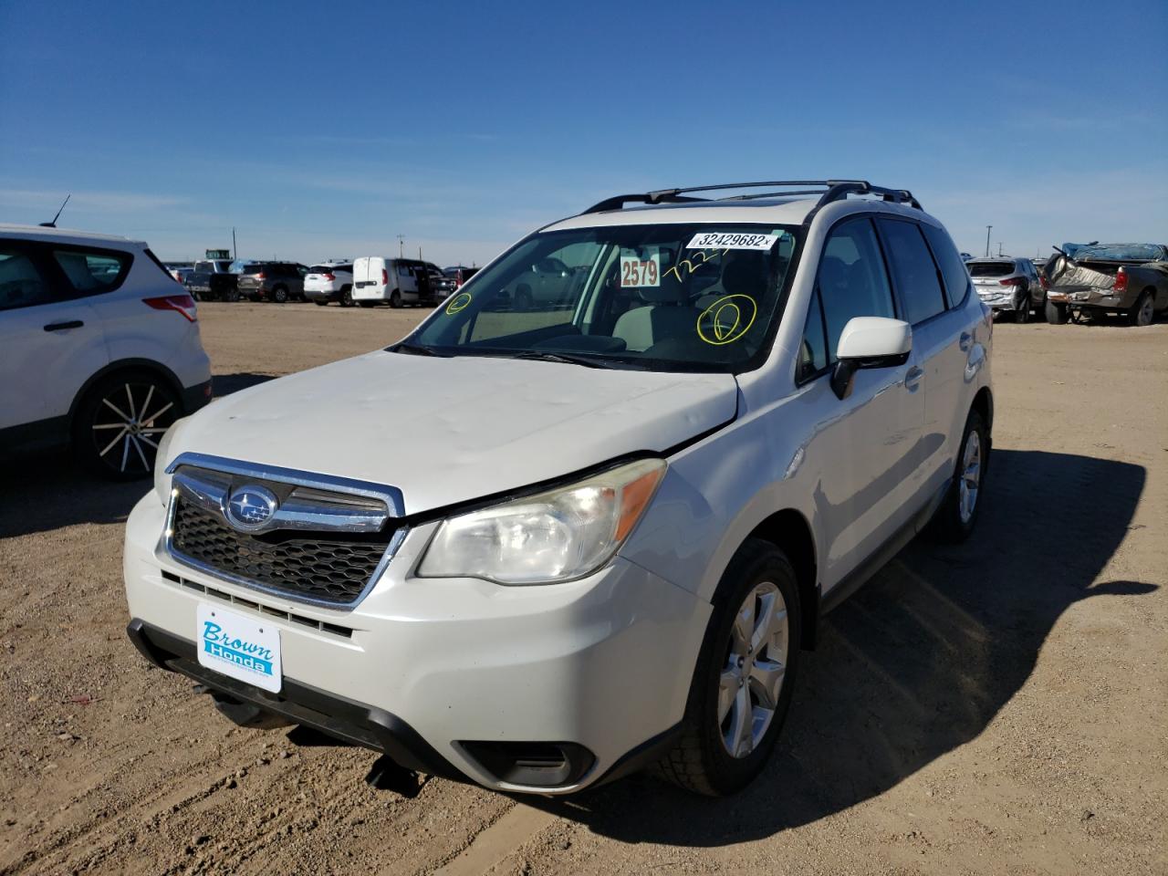 Photo 2 from auction – 2014 SUBARU FORESTER 2 with VIN JF2SJAEC2EH497223