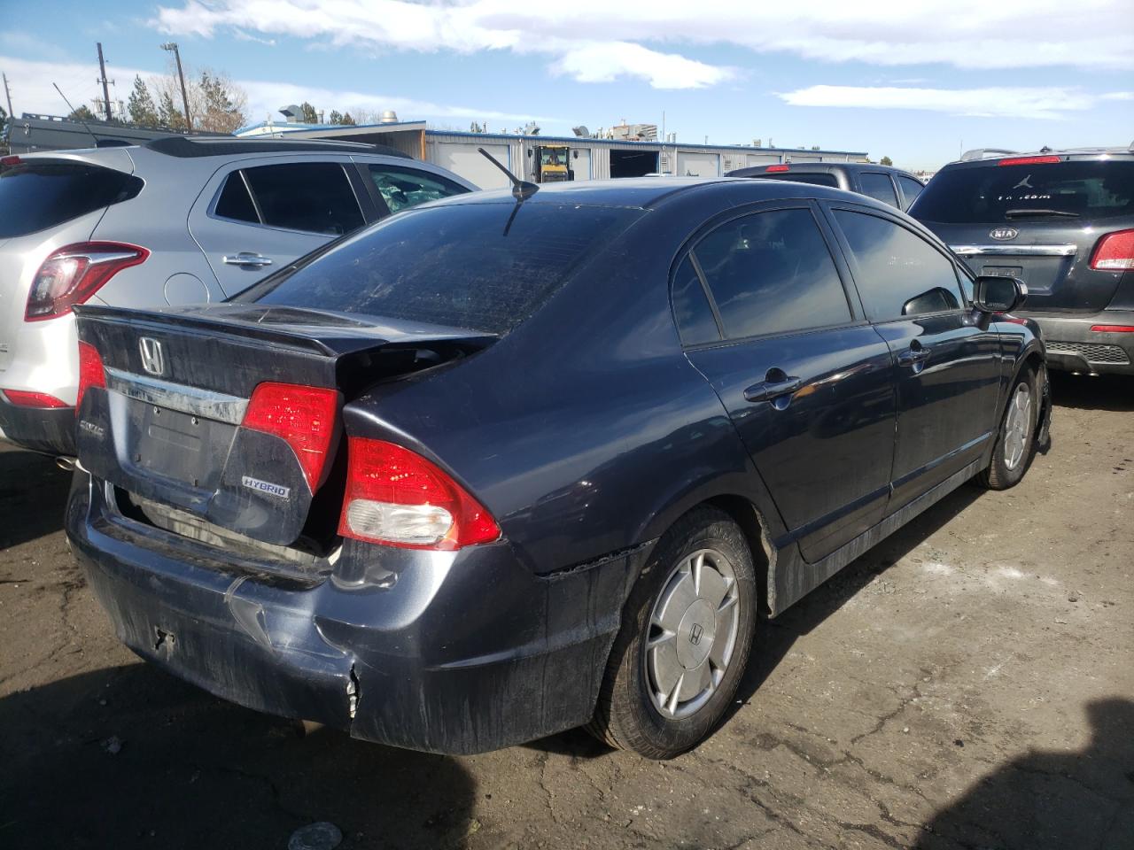 Photo 4 from auction – 2010 HONDA CIVIC HYBR with VIN JHMFA3F25AS001246