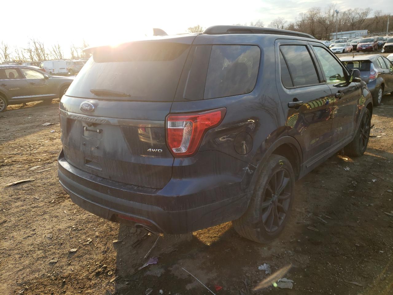 Photo 4 from auction – 2017 FORD EXPLORER X with VIN 1FM5K8D8XHGC03362