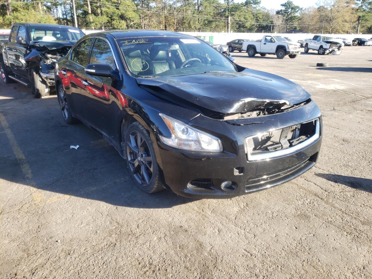 NISSAN MAXIMA S 2014 with VIN 1N4AA5AP8EC912655 - Photo from auction