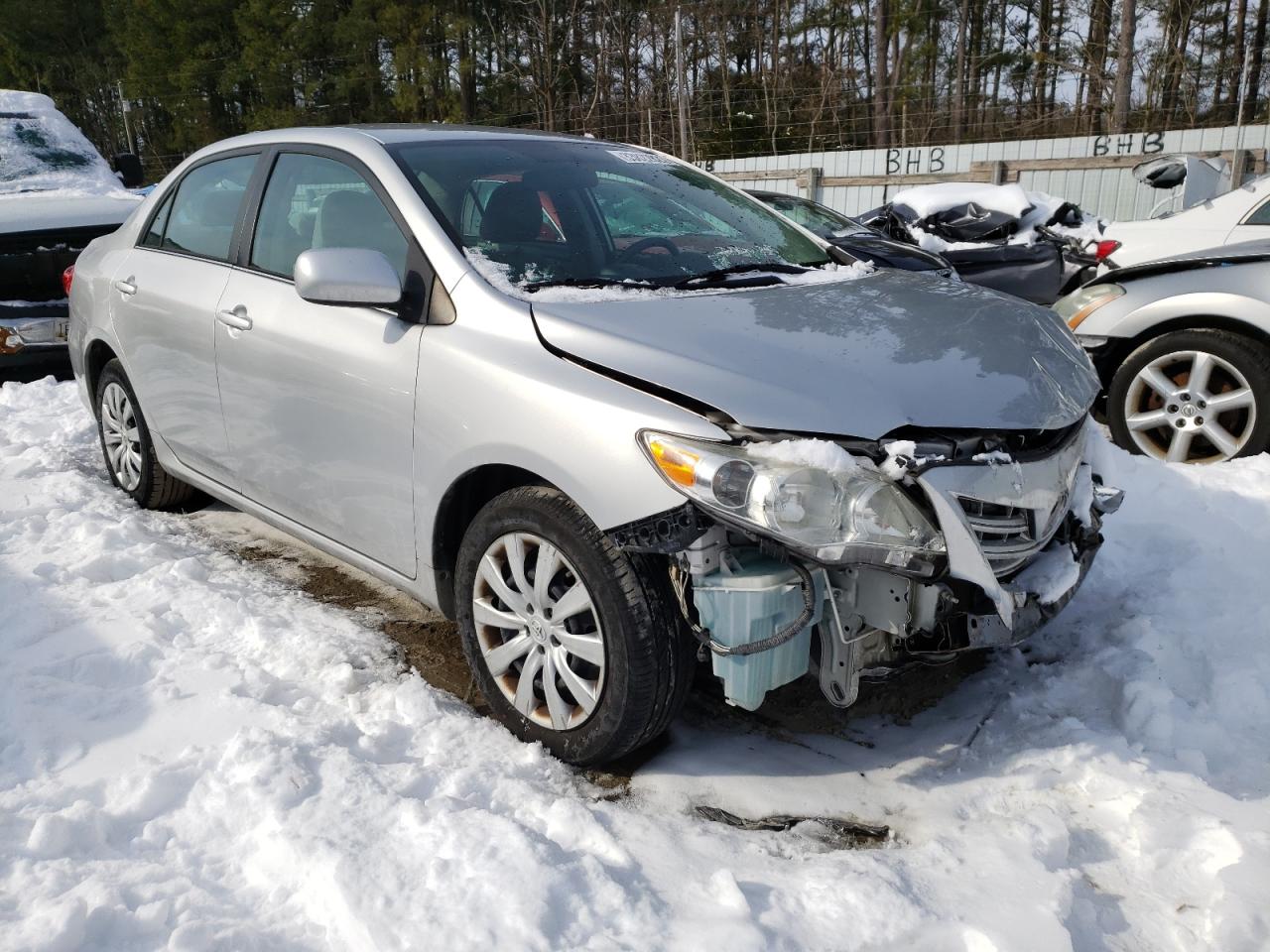 TOYOTA COROLLA BA 2013 with VIN 5YFBU4EE8DP196645 - Photo from auction
