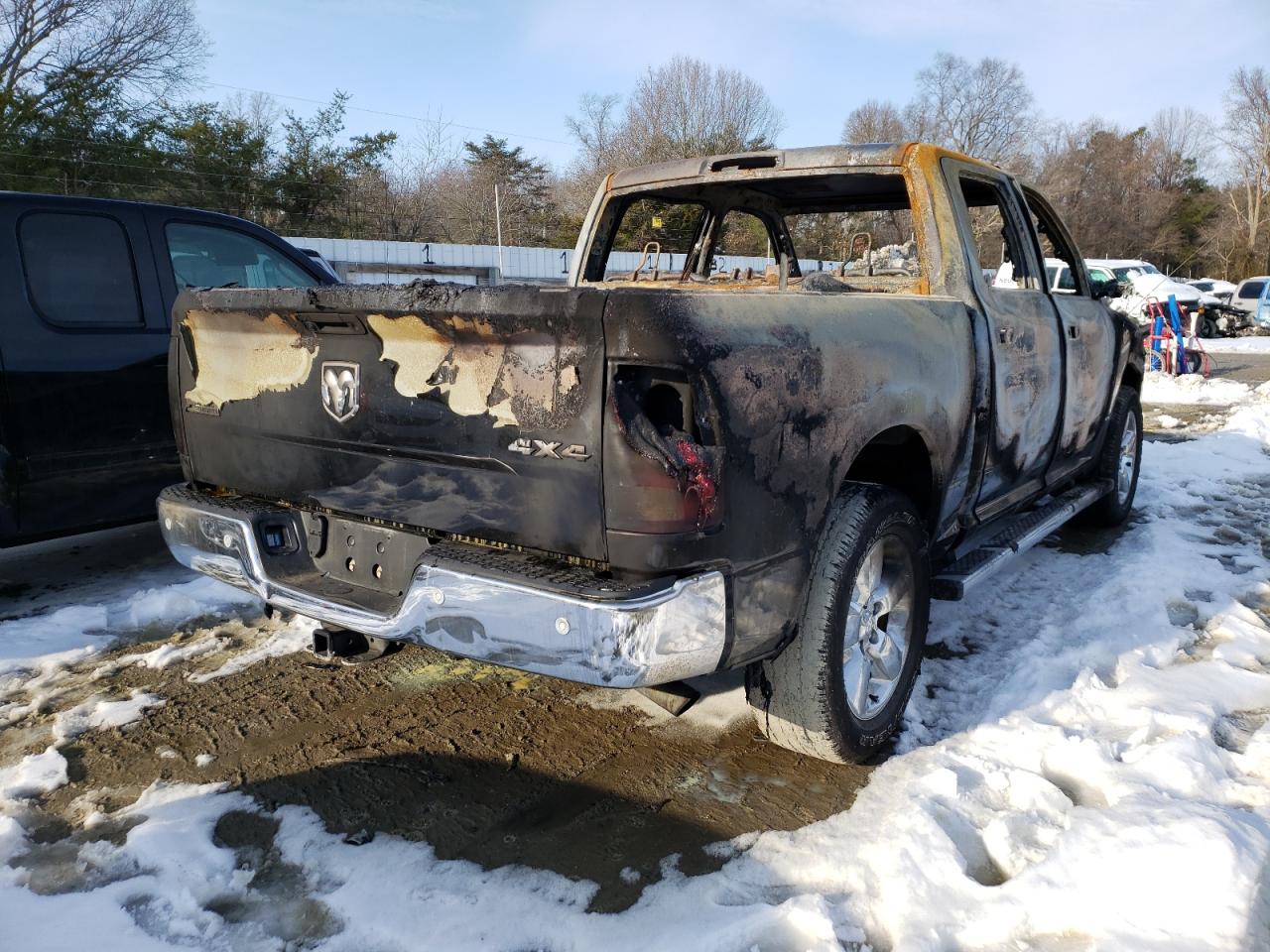 Photo 4 from auction – 2018 RAM 1500 SLT with VIN 1C6RR7LG9JS108760