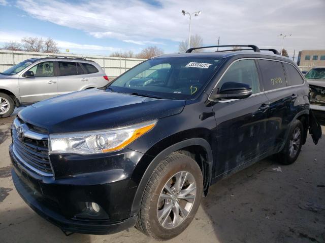 Photo 2 from auction – 2014 TOYOTA HIGHLANDER with VIN 5TDJKRFH2ES062438