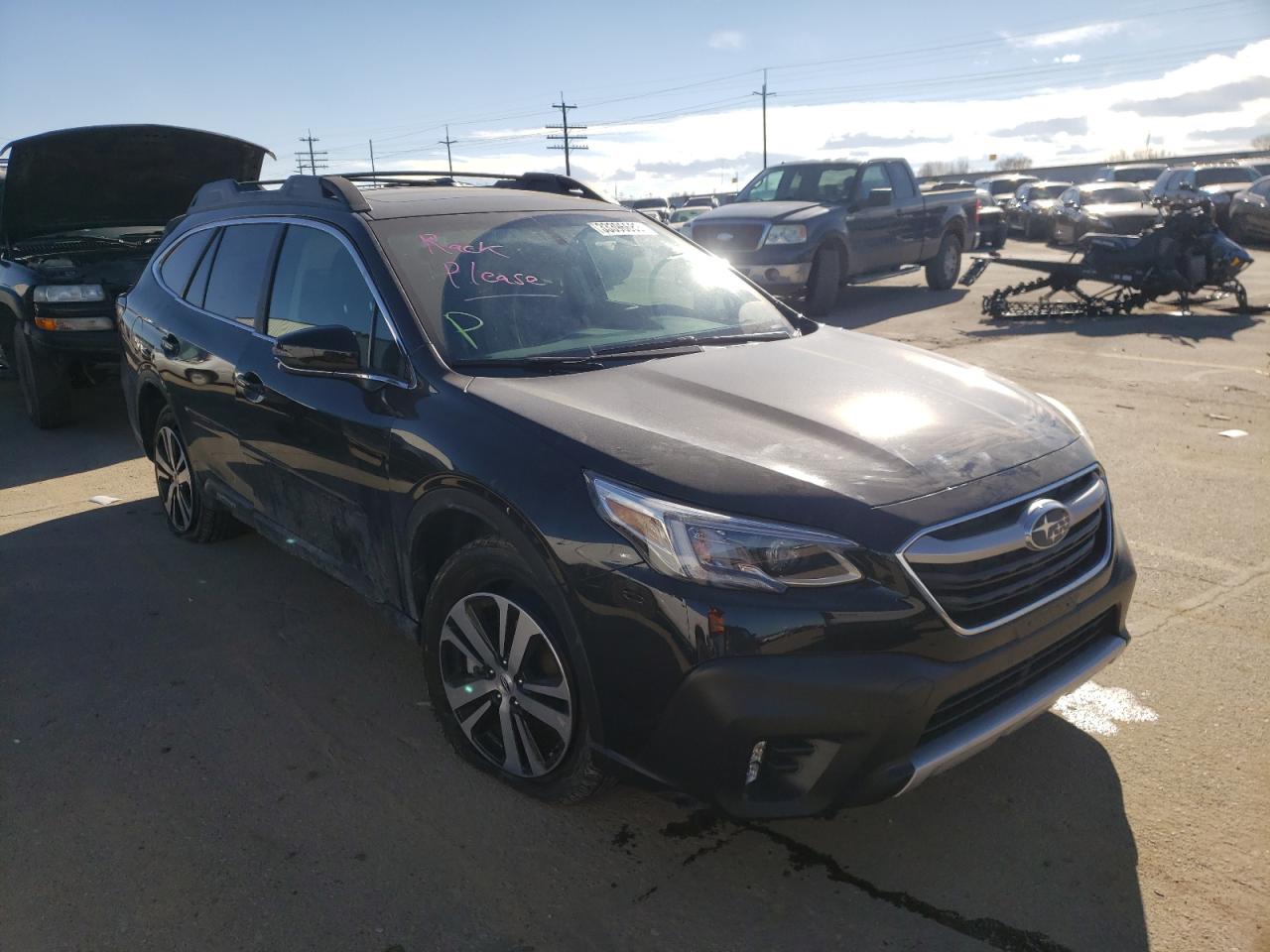 Photo 1 from auction – 2022 SUBARU OUTBACK LI with VIN 4S4BTANC9N3162171