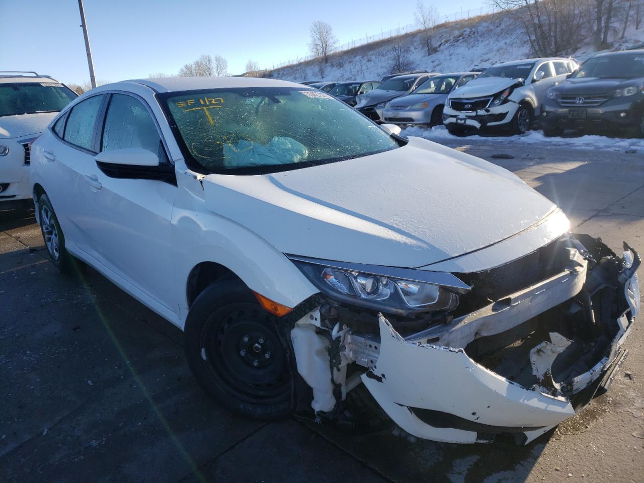 Photo 1 from auction – 2018 HONDA CIVIC LX with VIN 2HGFC2F5XJH589864