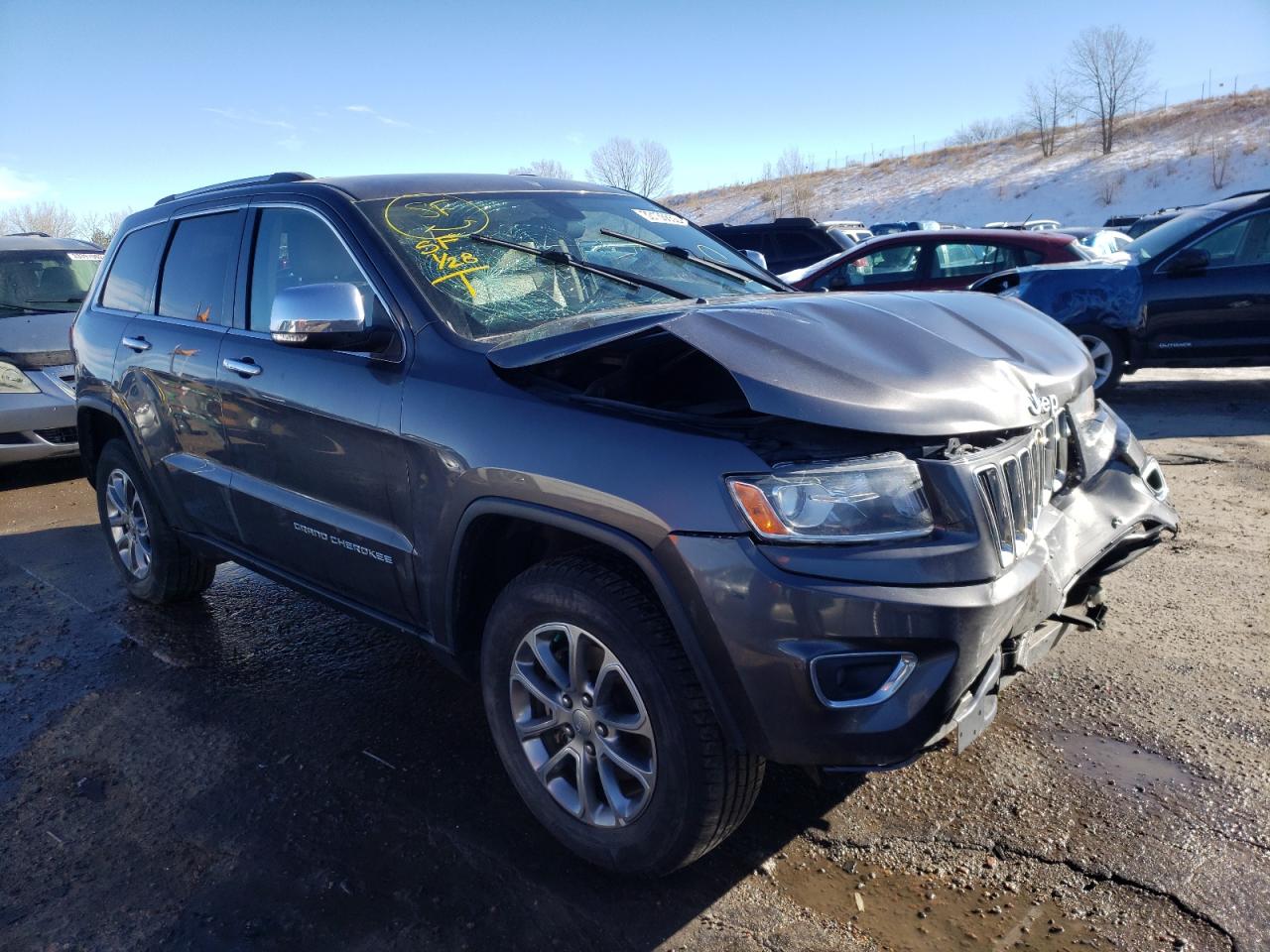 Photo 1 from auction – 2014 JEEP GRAND CHER with VIN 1C4RJFBG5EC199635