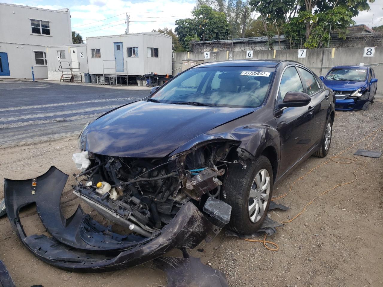 Photo 2 from auction – 2011 MAZDA 6 I with VIN 1YVHZ8BH9B5M08250