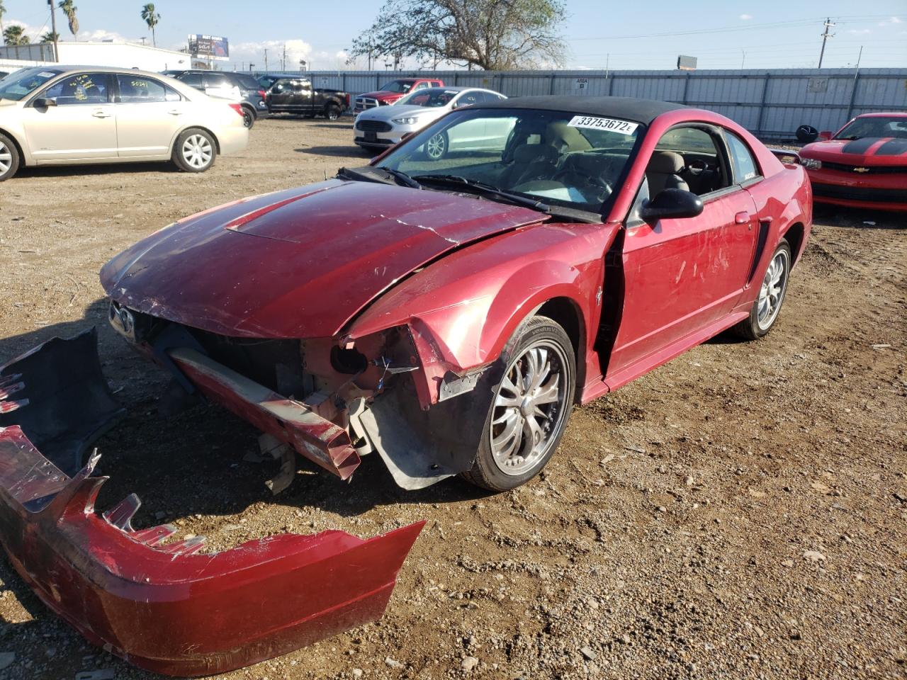 Photo 2 from auction – 2001 FORD MUSTANG with VIN 1FAFP40431F236498