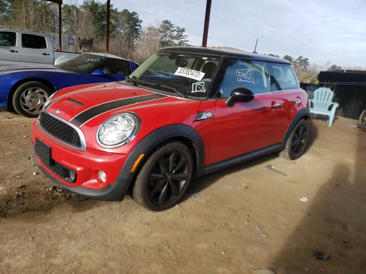 Photo 2 from auction – 2013 MINI COOPER with VIN WMWSV3C54DT389956