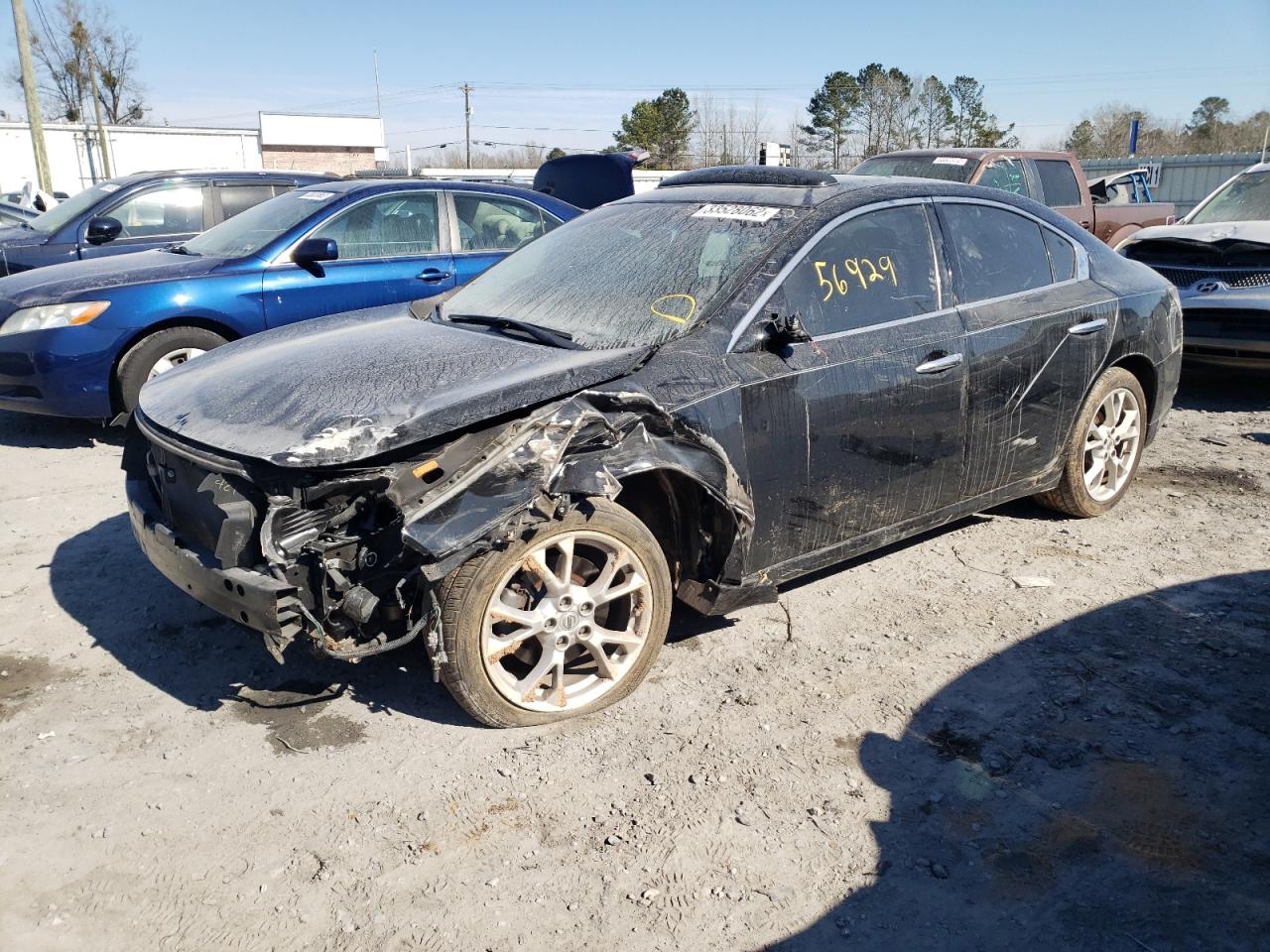 Photo 2 from auction – 2014 NISSAN MAXIMA S with VIN 1N4AA5AP1EC484329