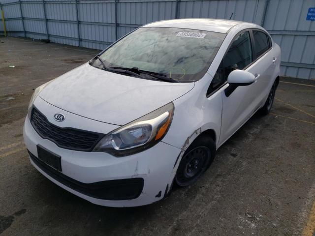 Photo 2 from auction – 2012 KIA RIO LX with VIN KNADM4A36C6047604