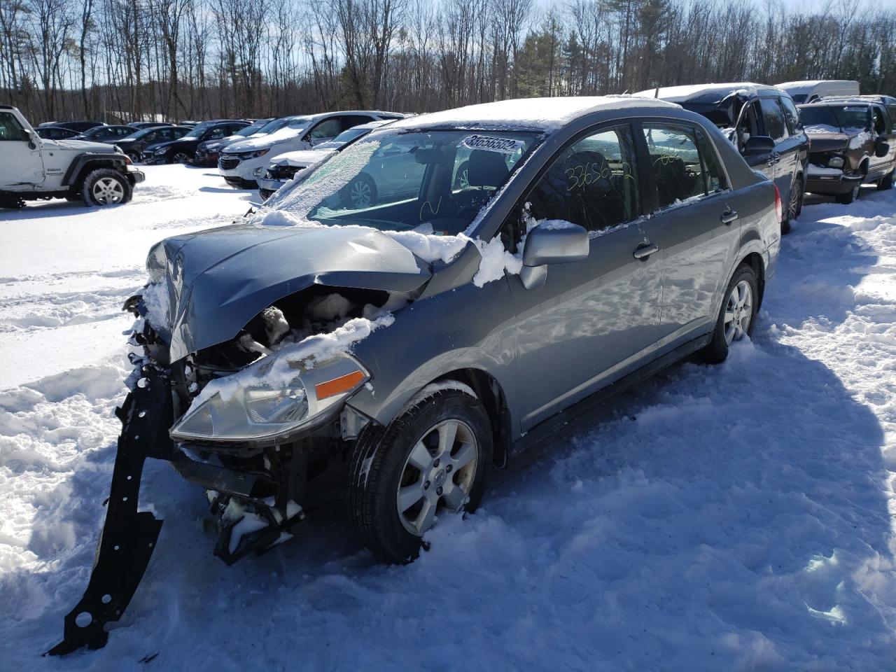 Photo 2 from auction – 2007 NISSAN VERSA S with VIN 3N1BC11EX7L413723