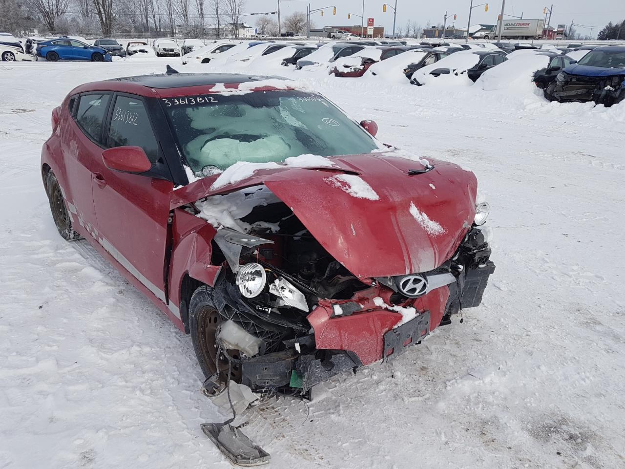 Photo 9 from auction – 2012 HYUNDAI VELOSTER with VIN KMHTC6AD2CU044387
